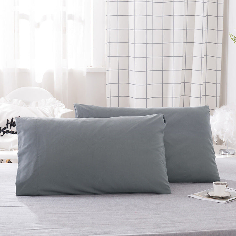 Vio Bedding Set - Solid Color Pillowcase Collection
