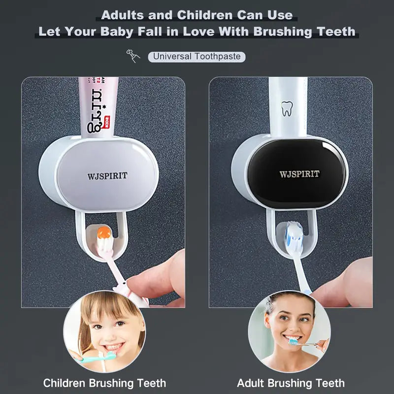 Automatic Wall-Mounted Toothpaste Dispenser for Kids