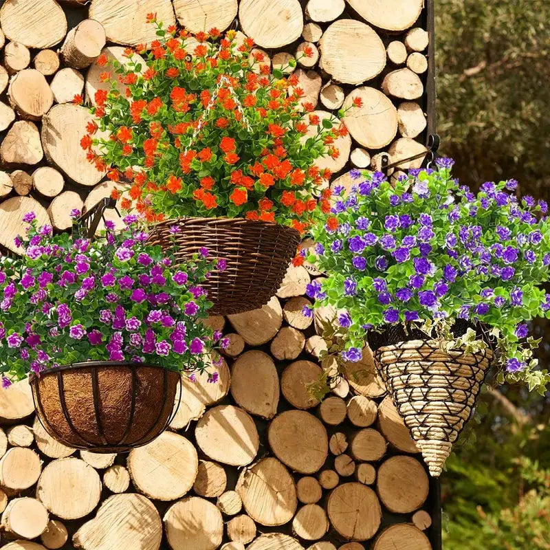 10pcs Realistic Artificial Flowers for Home Decoration