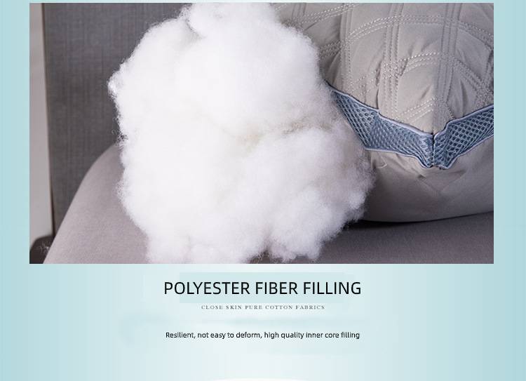 Thickened Velvet Feather Pillow - Machine Washable Core