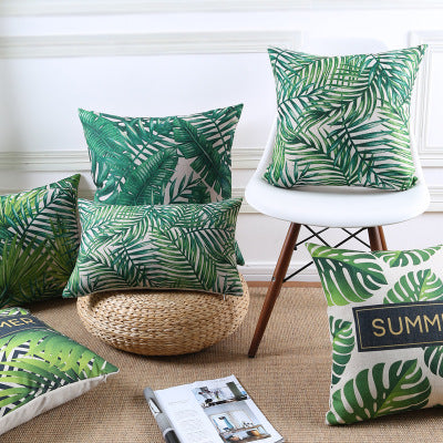 Tropical Rainforest Sofa Pillowcase
