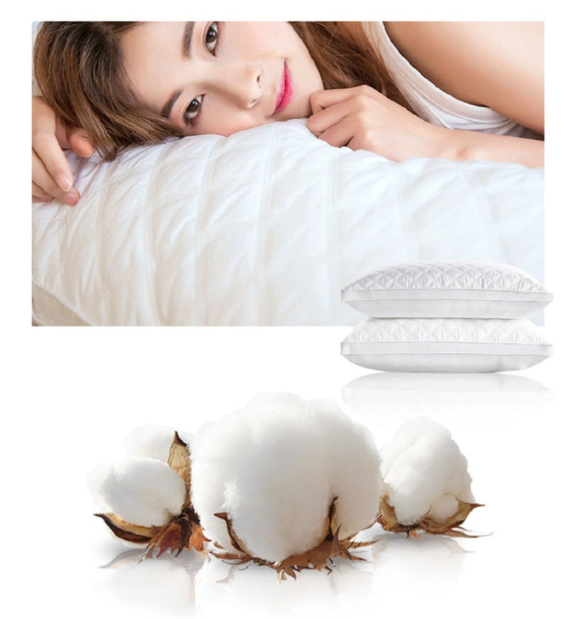 Feather Velvet Neck Pillow