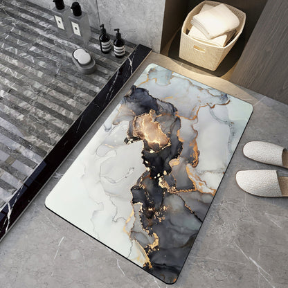 Bathroom Silicone Diatomaceous Water Absorbent Mat