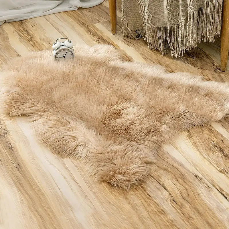 Imitation Animal Fur Rug for Living Room and Bedroom