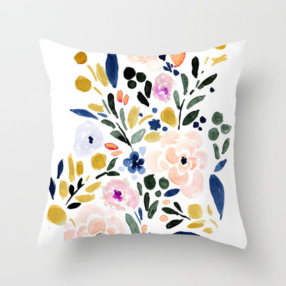 Fashionable Floral Pillowcase for Home and Office