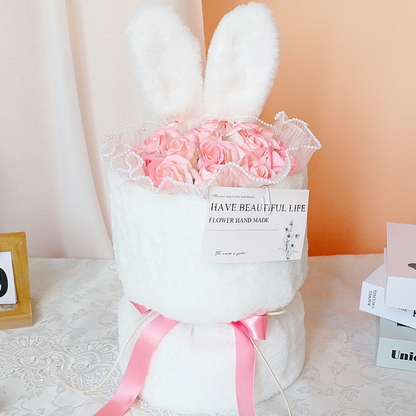 Elegant Soap Flower Bouquet