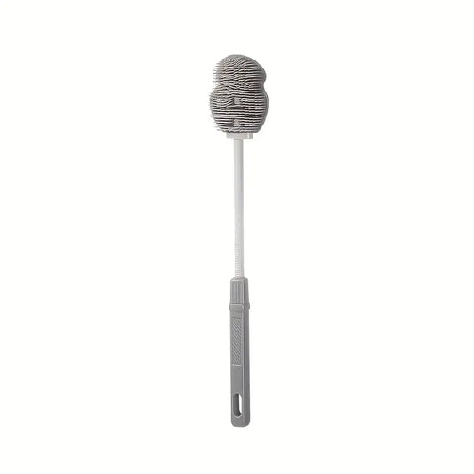Retractable Handle Bottle Brush for Narrow Neck Cleaning