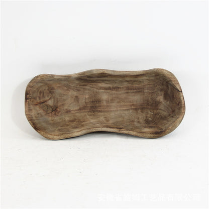 Wooden Fruit Tray for Desktop Home Decoration