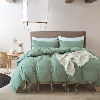 Boman 3-Piece Duvet Cover Set for Home Bedding