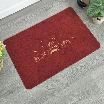 Cartoon Animal Kitchen and Bath Rug, Washable