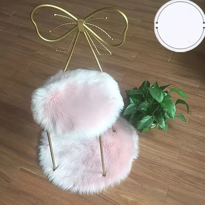 1pc Soft Plush Shaggy Rug for Bedroom and Living Room