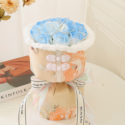 Elegant Soap Flower Bouquet