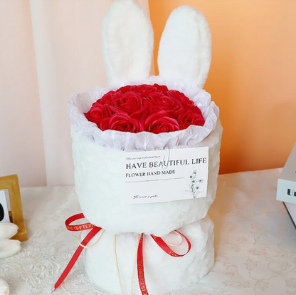 Gift Heart Soap Flower Carnation Rose