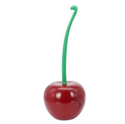 Long Handle Cherry Toilet Brush Set