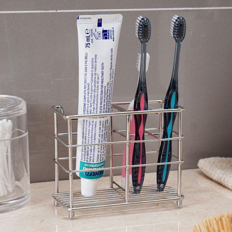 Stainless Steel Toothbrush Holder for Bathroom