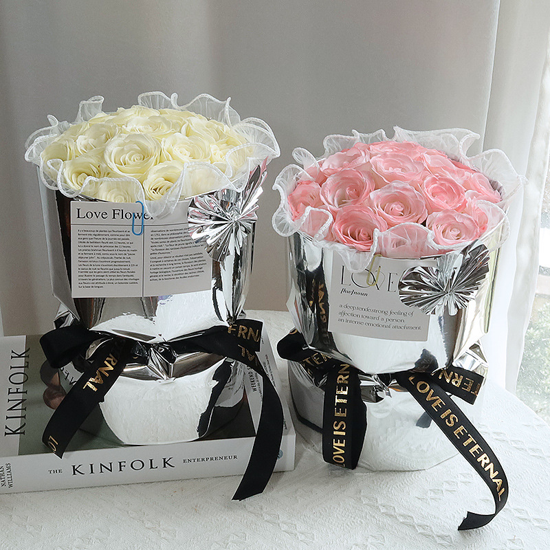Elegant Soap Flower Bouquet