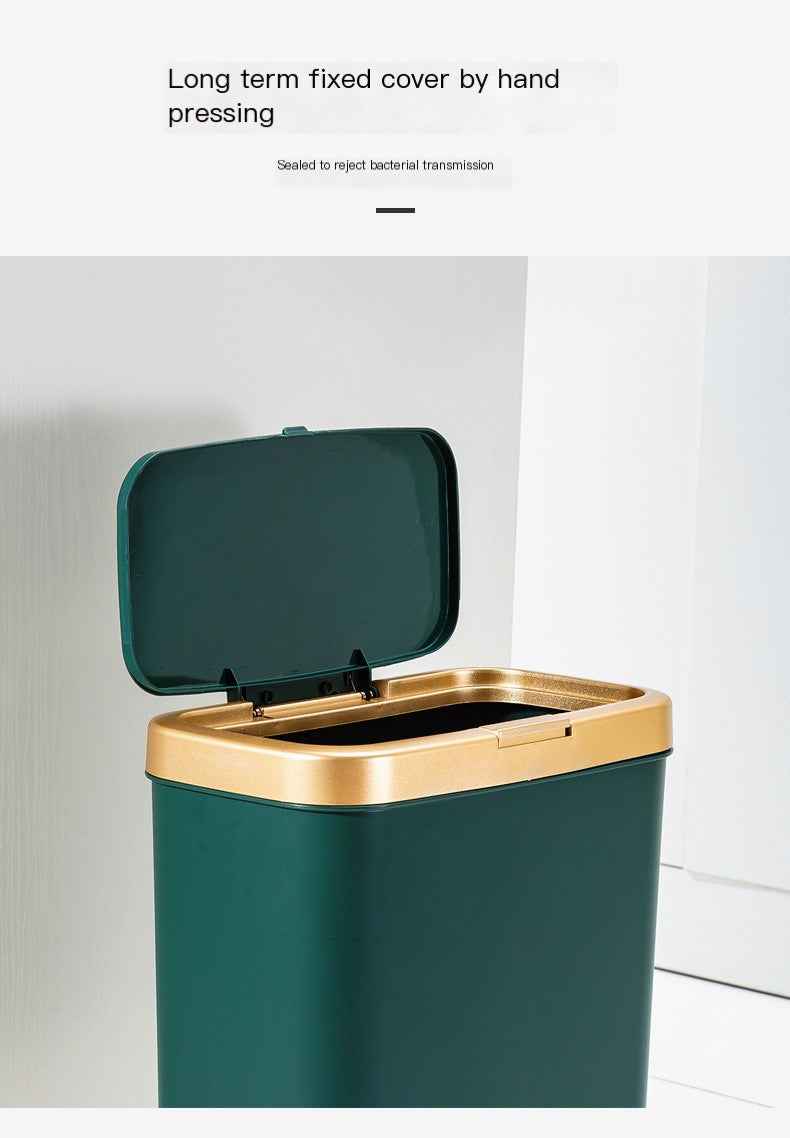 Nordic Style High Foot Trash Can for Home & Hotel