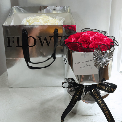 Elegant Soap Flower Bouquet