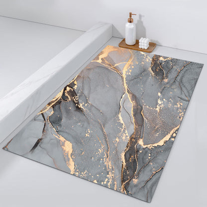 Bathroom Silicone Diatomaceous Water Absorbent Mat