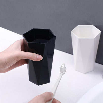 Bathroom Toothbrush and Mouthwash Tumbler Cup