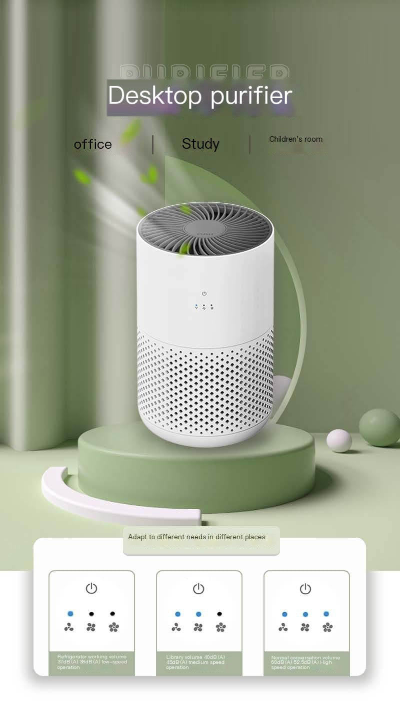 PureAir™ Home Air Purifier for Baby and Family (One Unit)