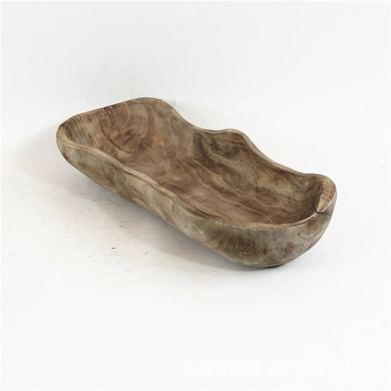 Wooden Fruit Tray for Desktop Home Decoration