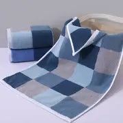 Cotton Stripe Hand Towel - Absorbent Bathroom Accessory
