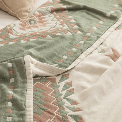New Cotton Four-Layer Gauze Blanket for Summer Use