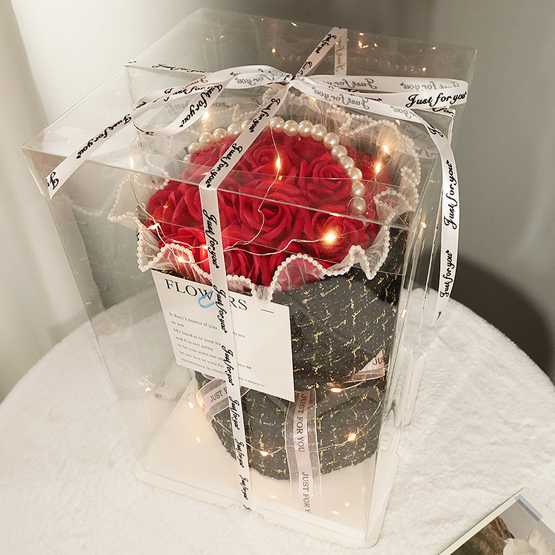 Elegant Soap Flower Bouquet