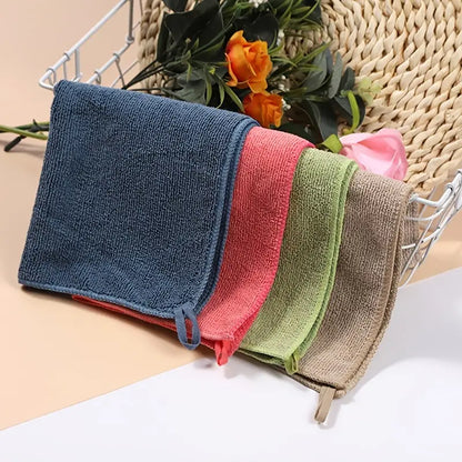 Coral Velvet Dishwashing Cloth for Table Cleaning (1pc)