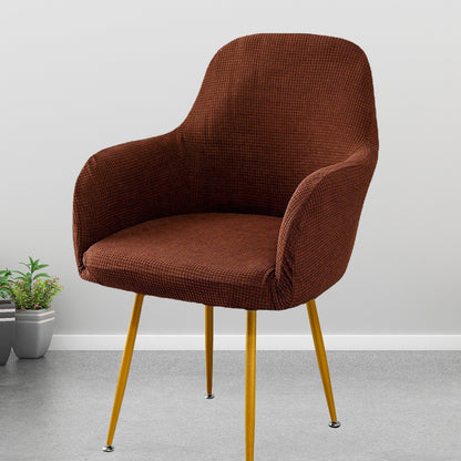 Curved Chair Cover for High Back Nordic Dining Set