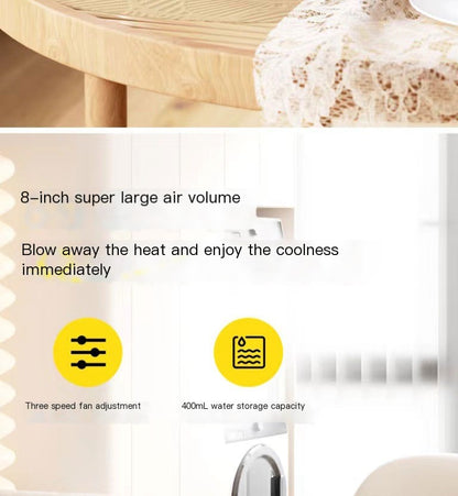 New 3-Hole USB Mist Fan with Night Light (Mini)