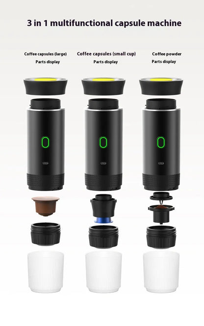 Wireless Portable Electric Coffee Capsule Machine
