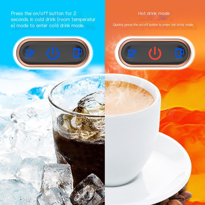 Compact Automatic Coffee Machine Compatible with Nespresso