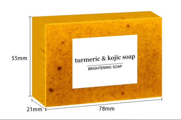 Turmeric And Citric Acid Handmade Cold Soap
