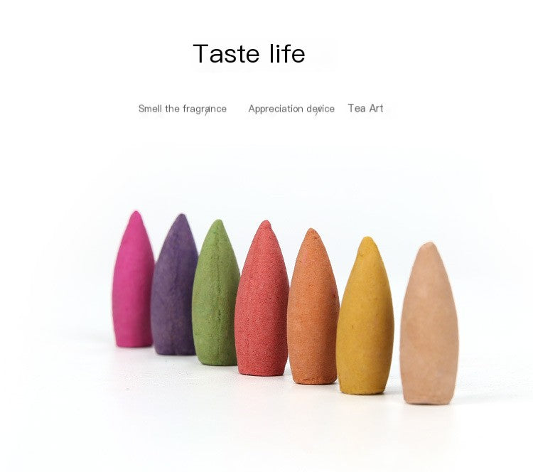 Aromatic Essential Oil Incense Pyramid Cones Display