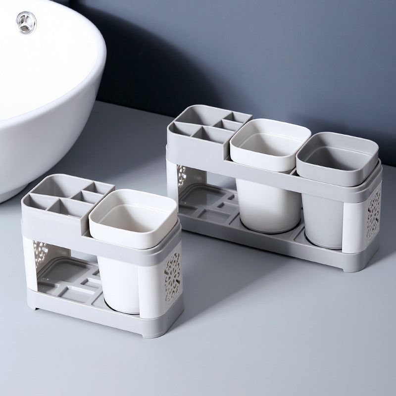 Creative Toothbrush Holder Set for Home Use