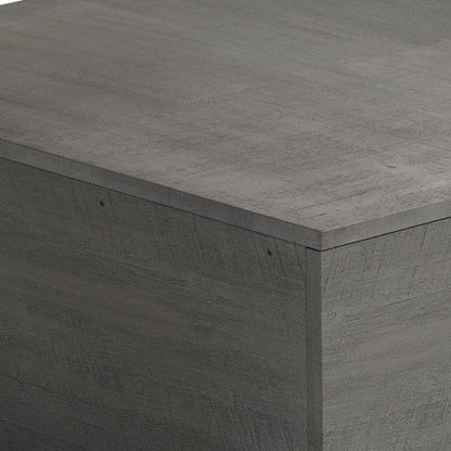 33.46 Exquisite Ladder-Shaped Coffee Table For Office, Dining Room And Living Room,Gray