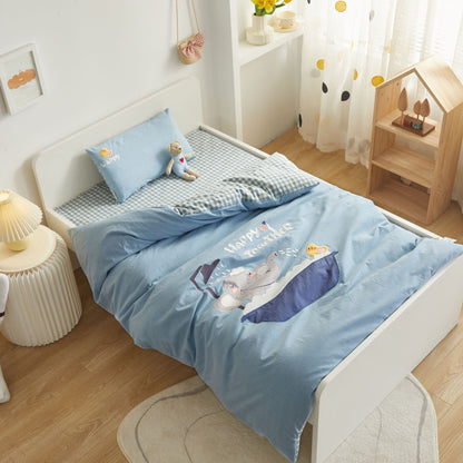 Cotton Embroidered Children's Bedding Set (6 Pieces)