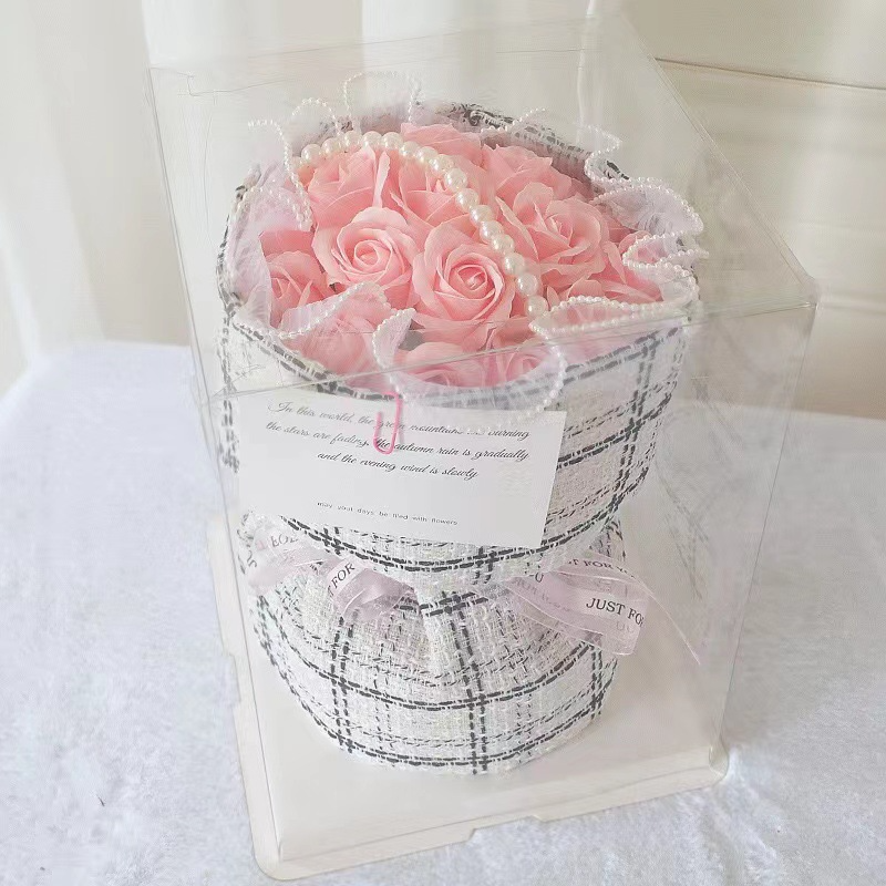 Elegant Soap Flower Bouquet