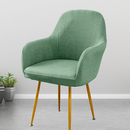 Curved Chair Cover for High Back Nordic Dining Set