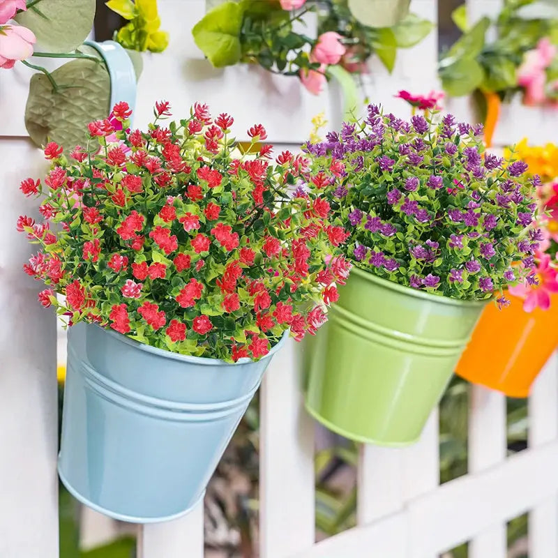 10pcs Realistic Artificial Flowers for Home Decoration