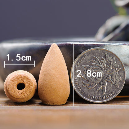 Aromatic Essential Oil Incense Pyramid Cones Display