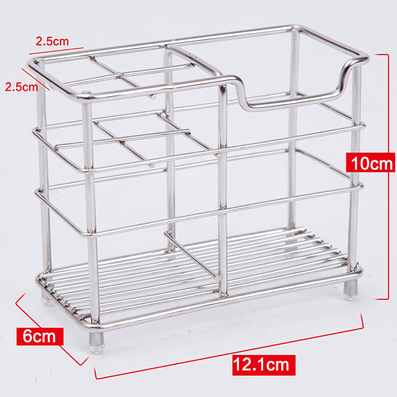Stainless Steel Toothbrush Holder for Bathroom