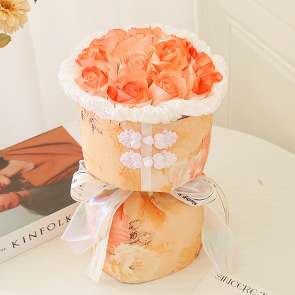 Elegant Soap Flower Bouquet