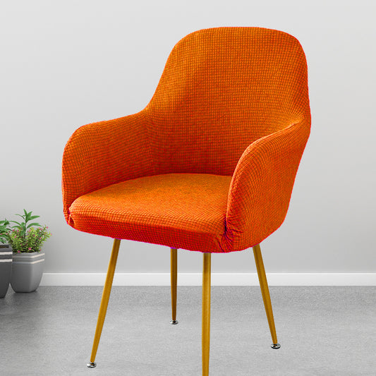Curved Chair Cover for High Back Nordic Dining Set