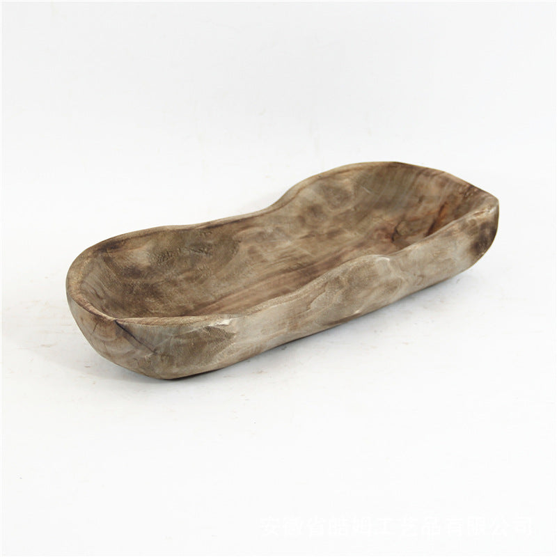 Wooden Fruit Tray for Desktop Home Decoration