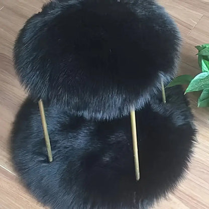1pc Soft Plush Shaggy Rug for Bedroom and Living Room