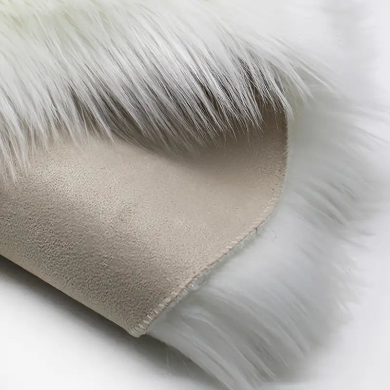 1pc Soft Plush Shaggy Rug for Bedroom and Living Room