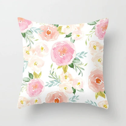 Fashionable Floral Pillowcase for Home and Office